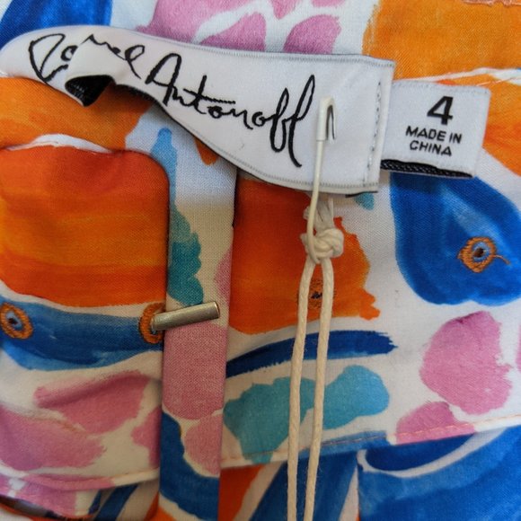 NWT Rachel Antonoff Vinita Pleated Full Skirt - Picture 5 of 8